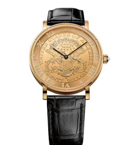 Corum Heritage Coin Watch Replica C082/03414 - 082.515.56/0001 MU65